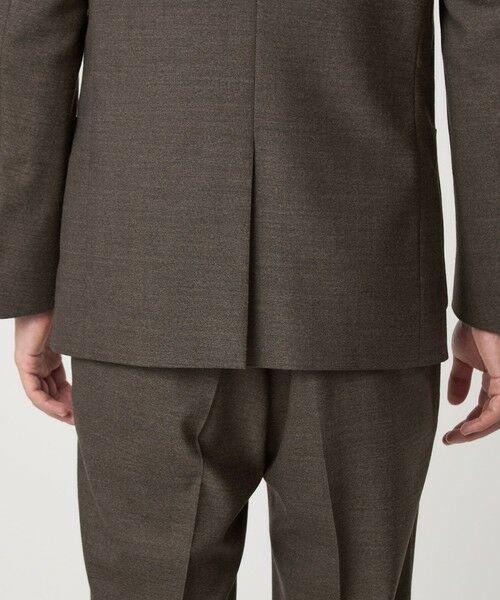 green label relaxing / グリーンレーベル リラクシング テーラードジャケット | A+ TWPU ホームスパン 2B スタンダード ジャケット -ウォッシャブル・ストレッチ- | 詳細12