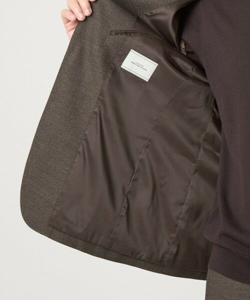 green label relaxing / グリーンレーベル リラクシング テーラードジャケット | A+ TWPU ホームスパン 2B スタンダード ジャケット -ウォッシャブル・ストレッチ- | 詳細13