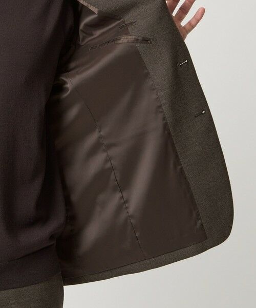 green label relaxing / グリーンレーベル リラクシング テーラードジャケット | A+ TWPU ホームスパン 2B スタンダード ジャケット -ウォッシャブル・ストレッチ- | 詳細14