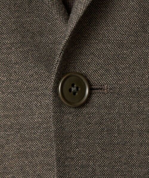 green label relaxing / グリーンレーベル リラクシング テーラードジャケット | A+ TWPU ホームスパン 2B スタンダード ジャケット -ウォッシャブル・ストレッチ- | 詳細15