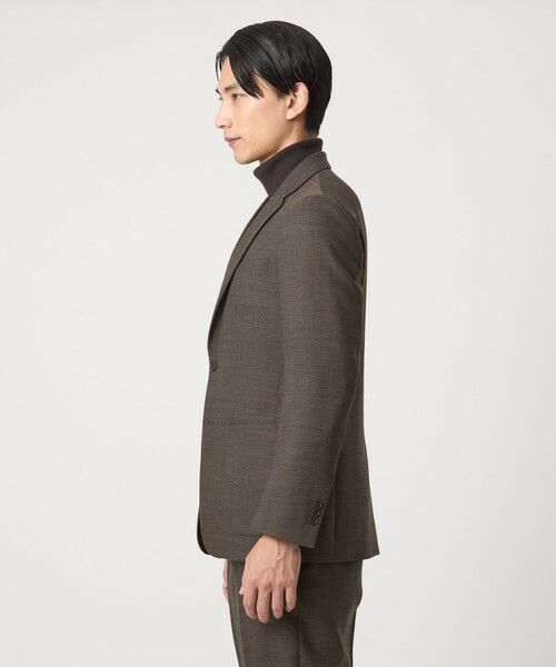 green label relaxing / グリーンレーベル リラクシング テーラードジャケット | A+ TWPU ホームスパン 2B スタンダード ジャケット -ウォッシャブル・ストレッチ- | 詳細5