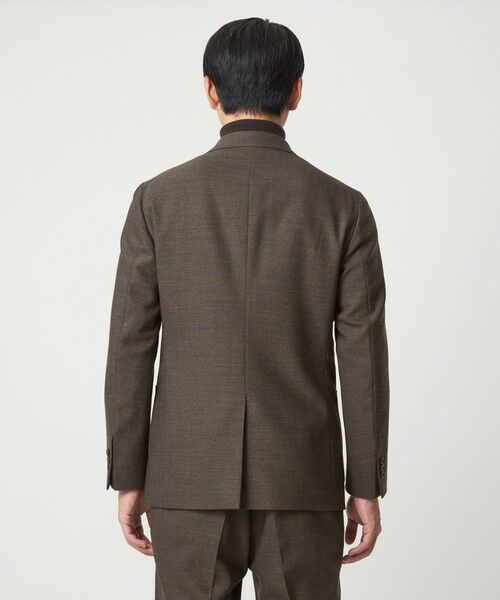green label relaxing / グリーンレーベル リラクシング テーラードジャケット | A+ TWPU ホームスパン 2B スタンダード ジャケット -ウォッシャブル・ストレッチ- | 詳細6