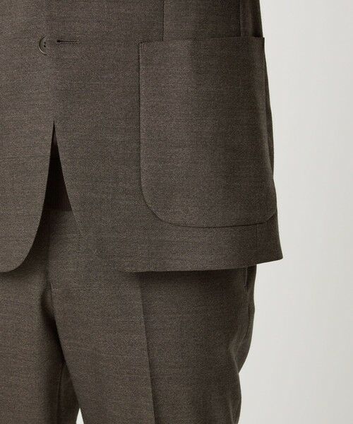 green label relaxing / グリーンレーベル リラクシング テーラードジャケット | A+ TWPU ホームスパン 2B スタンダード ジャケット -ウォッシャブル・ストレッチ- | 詳細9