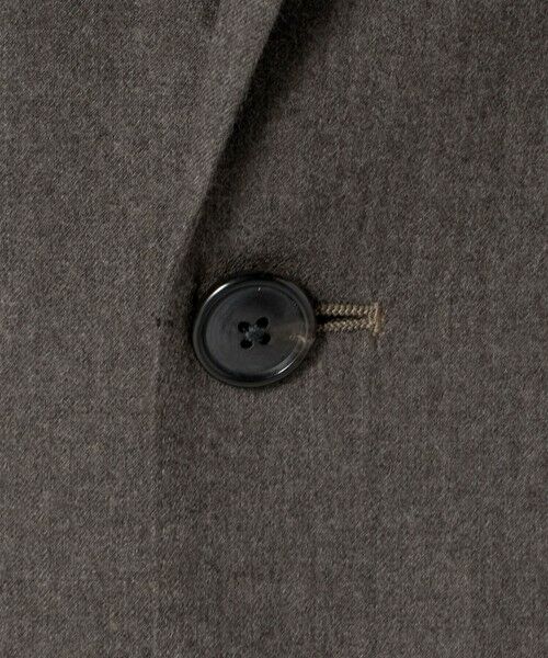 green label relaxing / グリーンレーベル リラクシング テーラードジャケット | GLR CLOTH フラノ無地 2B RG ジャケット -ストレッチ- | 詳細17
