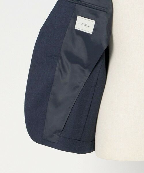 green label relaxing / グリーンレーベル リラクシング テーラードジャケット | GLR CLOTH フラノ無地 2B RG ジャケット -ストレッチ- | 詳細29