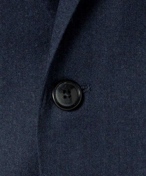 green label relaxing / グリーンレーベル リラクシング テーラードジャケット | GLR CLOTH フラノ無地 2B RG ジャケット -ストレッチ- | 詳細30
