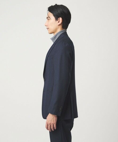 green label relaxing / グリーンレーベル リラクシング テーラードジャケット | GLR CLOTH フラノ無地 2B RG ジャケット -ストレッチ- | 詳細23