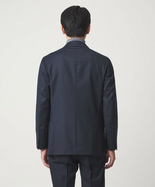 green label relaxing / グリーンレーベル リラクシング テーラードジャケット | GLR CLOTH フラノ無地 2B RG ジャケット -ストレッチ- | 詳細24