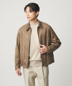 green label relaxing / グリーンレーベル リラクシング ブルゾン | DC ポリエステル スエードライク ブルゾン