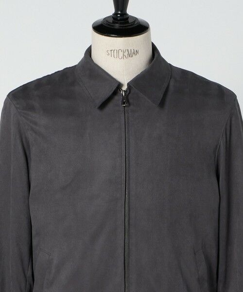 green label relaxing / グリーンレーベル リラクシング ブルゾン | DC ポリエステル スエードライク ブルゾン | 詳細4