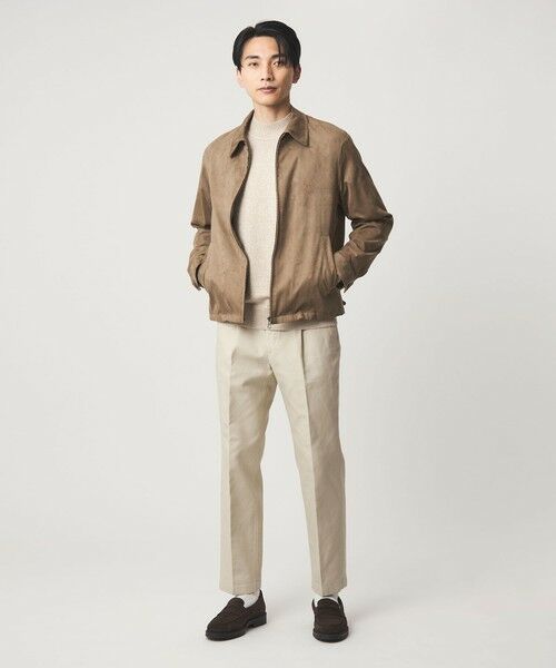 green label relaxing / グリーンレーベル リラクシング ブルゾン | DC ポリエステル スエードライク ブルゾン | 詳細7