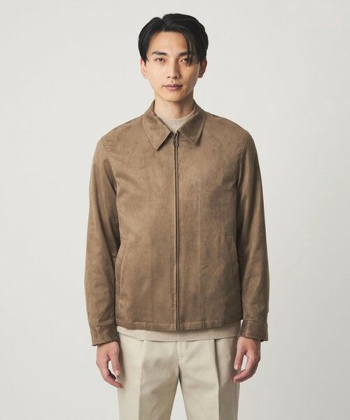 green label relaxing / グリーンレーベル リラクシング ブルゾン | DC ポリエステル スエードライク ブルゾン | 詳細8