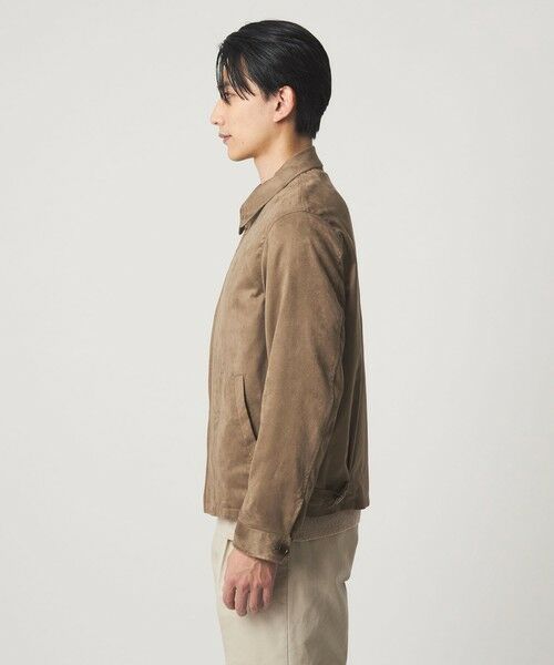 green label relaxing / グリーンレーベル リラクシング ブルゾン | DC ポリエステル スエードライク ブルゾン | 詳細9