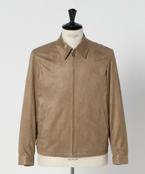 green label relaxing / グリーンレーベル リラクシング ブルゾン | DC ポリエステル スエードライク ブルゾン | 詳細11