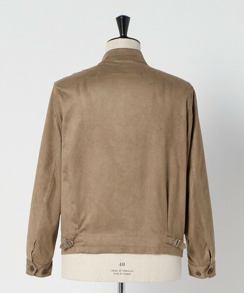 green label relaxing / グリーンレーベル リラクシング ブルゾン | DC ポリエステル スエードライク ブルゾン | 詳細12