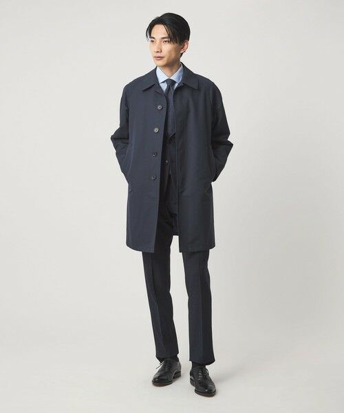 green label relaxing / グリーンレーベル リラクシング ステンカラーコート | A+ Pミノテック 2WAY ステンカラーコート -撥水・防風・保温・吸湿発熱・ライナー取外し可- | 詳細16