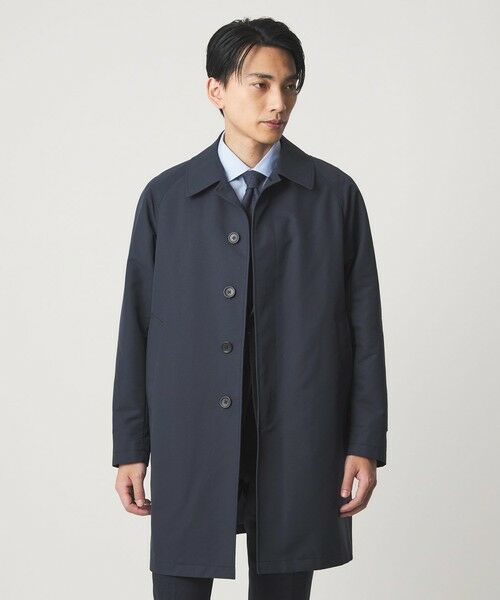 green label relaxing/グリーンレーベル リラクシング A+ Pミノテック 2WAY ステンカラーコート -撥水・防風・保温・吸湿発熱・ライナー取外し可- NAVY XL