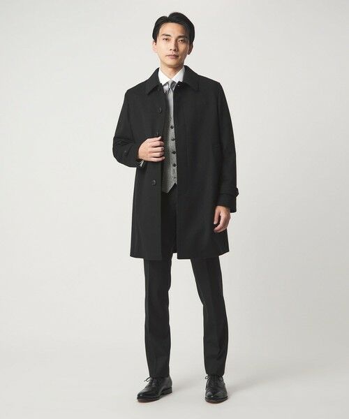 green label relaxing / グリーンレーベル リラクシング ステンカラーコート | ウールカシミヤ バルカラーコート ステンカラーコート | 詳細1