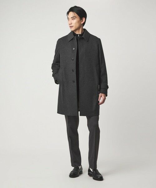 green label relaxing / グリーンレーベル リラクシング ステンカラーコート | ウールカシミヤ バルカラーコート ステンカラーコート | 詳細8