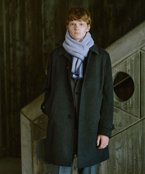 green label relaxing/グリーンレーベル リラクシング ウールカシミヤ バルカラーコート ステンカラーコート DK. GRAY L green label relaxing/グリーンレーベル リラクシング ウールカシミヤ バルカラーコート ステンカラーコート DK. GRAY L