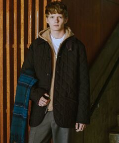 green label relaxing / グリーンレーベル リラクシング その他アウター | 【別注】＜Traditional Weatherwear＞GLR バーズアイ ブラウン WAVERLY キルティングジャケット