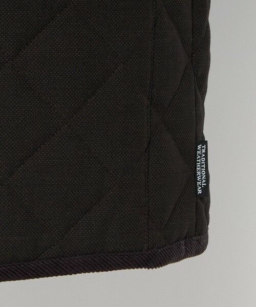 green label relaxing / グリーンレーベル リラクシング その他アウター | 【別注】＜Traditional Weatherwear＞GLR バーズアイ ブラウン WAVERLY キルティングジャケット | 詳細11