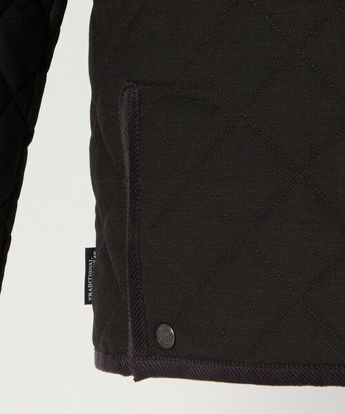green label relaxing / グリーンレーベル リラクシング その他アウター | 【別注】＜Traditional Weatherwear＞GLR バーズアイ ブラウン WAVERLY キルティングジャケット | 詳細12