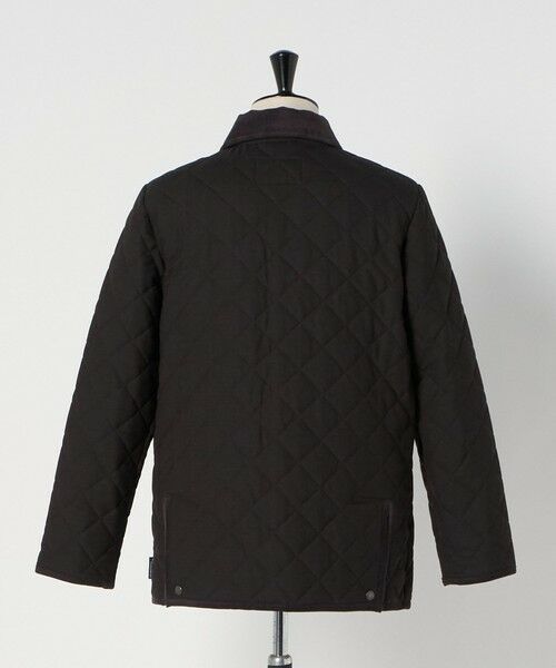 green label relaxing / グリーンレーベル リラクシング その他アウター | 【別注】＜Traditional Weatherwear＞GLR バーズアイ ブラウン WAVERLY キルティングジャケット | 詳細7