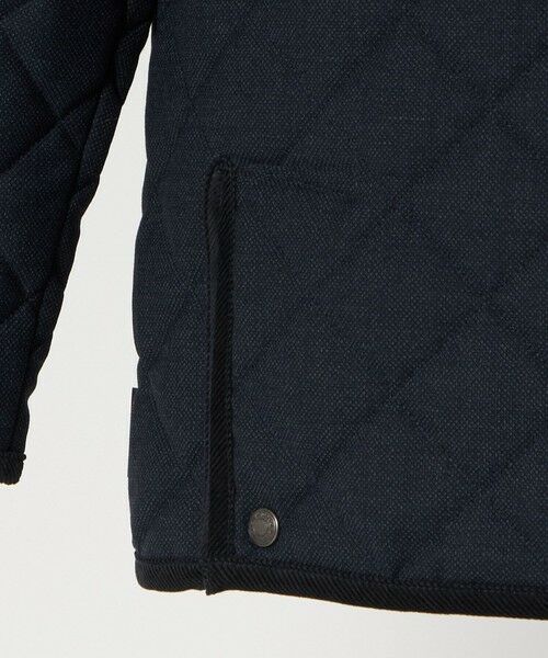 green label relaxing / グリーンレーベル リラクシング その他アウター | 【別注】＜Traditional Weatherwear＞GLR バーズアイ ネイビー WAVERLY キルティングジャケット | 詳細13