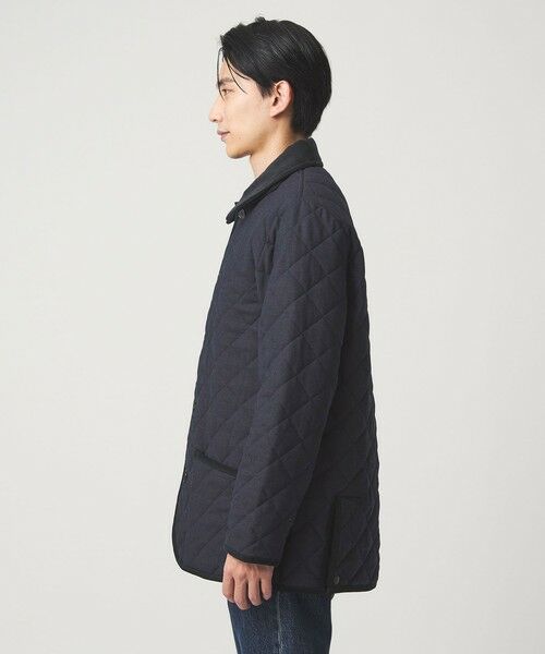 green label relaxing / グリーンレーベル リラクシング その他アウター | 【別注】＜Traditional Weatherwear＞GLR バーズアイ ネイビー WAVERLY キルティングジャケット | 詳細5