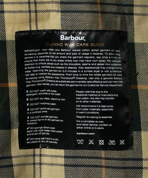 green label relaxing / グリーンレーベル リラクシング ブルゾン | ＜Barbour＞オーバーサイズ トランスポート ワックスジャケット | 詳細16