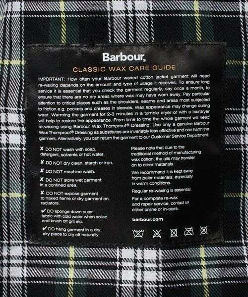 green label relaxing / グリーンレーベル リラクシング その他アウター | ＜Barbour＞オーバーサイズ ソルウェイ ワックスジャケット | 詳細14