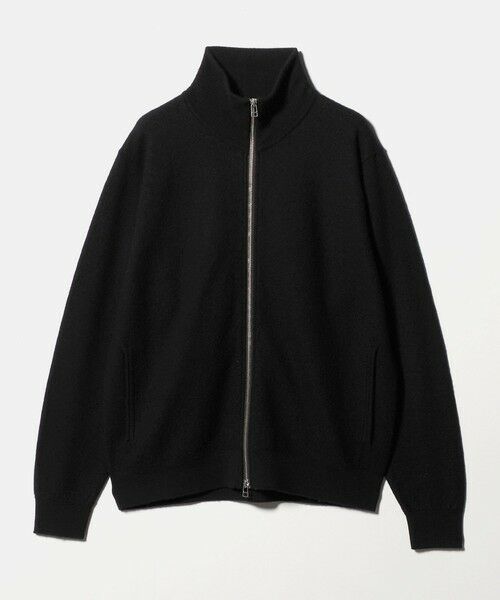 green label relaxing / グリーンレーベル リラクシング カーディガン・ボレロ | ミルドウール ジップ カーディガン | 詳細3