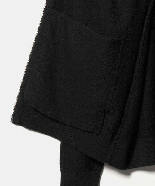 green label relaxing / グリーンレーベル リラクシング カーディガン・ボレロ | ミルドウール ジップ カーディガン | 詳細6
