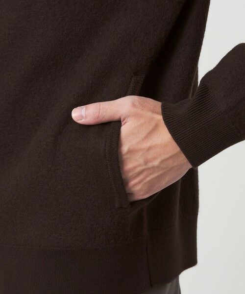 green label relaxing / グリーンレーベル リラクシング カーディガン・ボレロ | ミルドウール ジップ カーディガン | 詳細16
