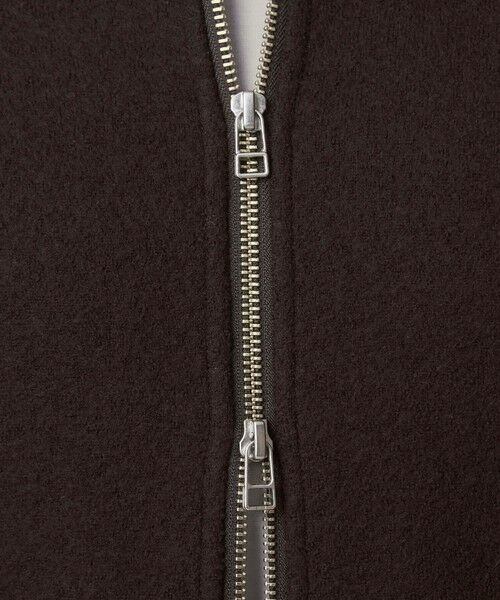 green label relaxing / グリーンレーベル リラクシング カーディガン・ボレロ | ミルドウール ジップ カーディガン | 詳細17