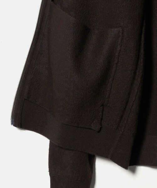 green label relaxing / グリーンレーベル リラクシング カーディガン・ボレロ | ミルドウール ジップ カーディガン | 詳細25