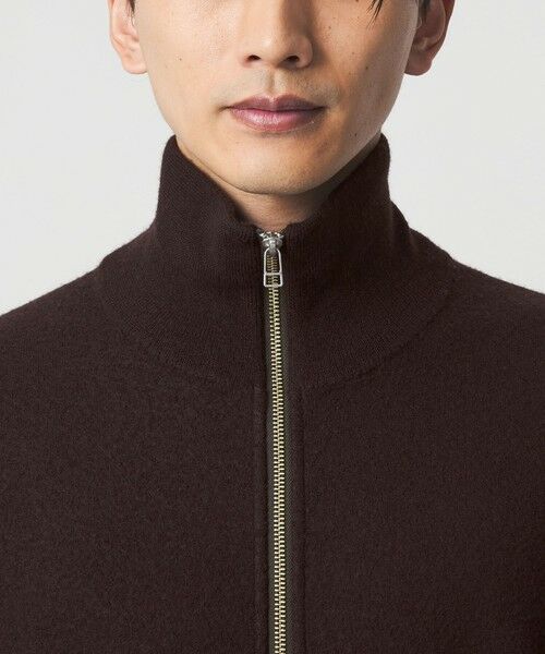 green label relaxing / グリーンレーベル リラクシング カーディガン・ボレロ | ミルドウール ジップ カーディガン | 詳細14