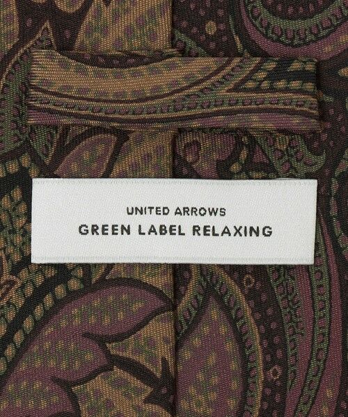 green label relaxing / グリーンレーベル リラクシング ネクタイ | GLR 8.0cm ペイズリー2 ITALY ネクタイ | 詳細4