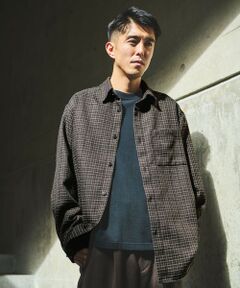 green label relaxing / グリーンレーベル リラクシング シャツ・ブラウス | ブークレ チェック ジャストルーズ シャツ