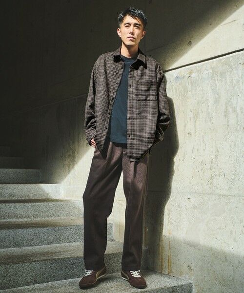 green label relaxing / グリーンレーベル リラクシング シャツ・ブラウス | ブークレ チェック ジャストルーズ シャツ | 詳細1