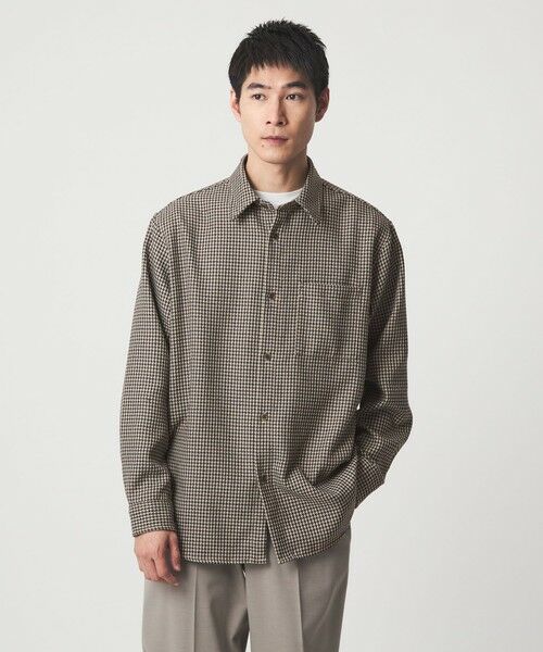 green label relaxing / グリーンレーベル リラクシング シャツ・ブラウス | ブークレ チェック ジャストルーズ シャツ | 詳細20