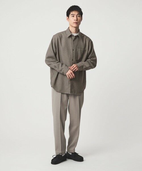 green label relaxing / グリーンレーベル リラクシング シャツ・ブラウス | ブークレ チェック ジャストルーズ シャツ | 詳細21