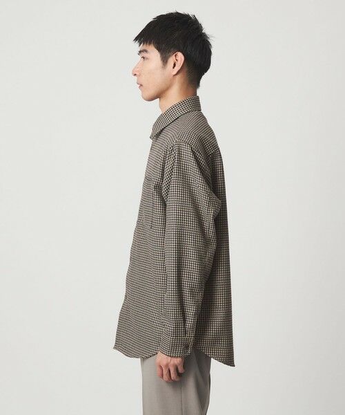 green label relaxing / グリーンレーベル リラクシング シャツ・ブラウス | ブークレ チェック ジャストルーズ シャツ | 詳細23