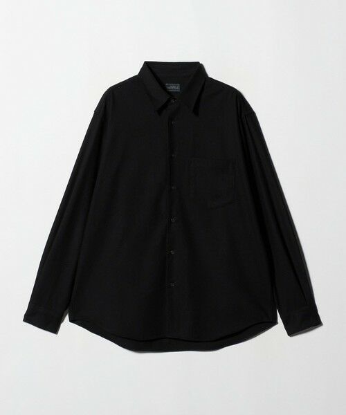 green label relaxing / グリーンレーベル リラクシング シャツ・ブラウス | TRフラノ ジャストルーズ レギュラーカラー シャツ -ストレッチ- | 詳細4