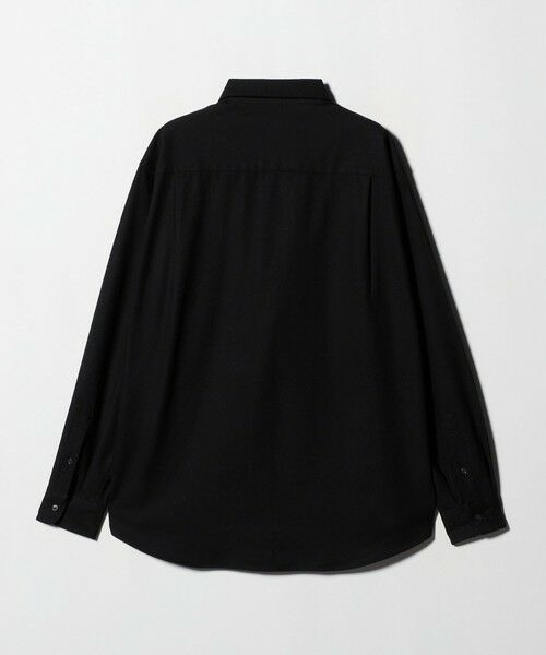 green label relaxing / グリーンレーベル リラクシング シャツ・ブラウス | TRフラノ ジャストルーズ レギュラーカラー シャツ -ストレッチ- | 詳細5