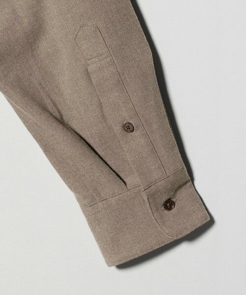 green label relaxing / グリーンレーベル リラクシング シャツ・ブラウス | TRフラノ ジャストルーズ レギュラーカラー シャツ -ストレッチ- | 詳細17