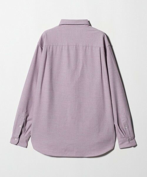 green label relaxing / グリーンレーベル リラクシング シャツ・ブラウス | TRフラノ ジャストルーズ レギュラーカラー シャツ -ストレッチ- | 詳細25