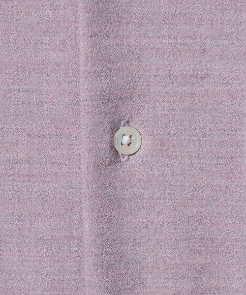 green label relaxing / グリーンレーベル リラクシング シャツ・ブラウス | TRフラノ ジャストルーズ レギュラーカラー シャツ -ストレッチ- | 詳細27