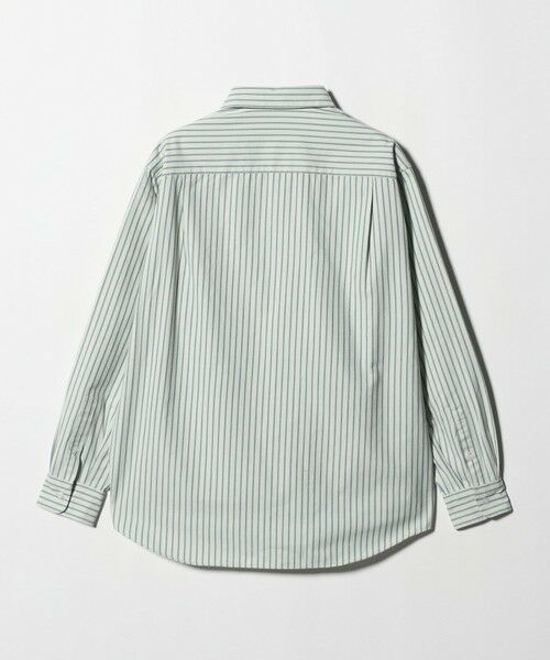 green label relaxing / グリーンレーベル リラクシング シャツ・ブラウス | TRフラノ パターン ジャストルーズ レギュラーカラー シャツ | 詳細5